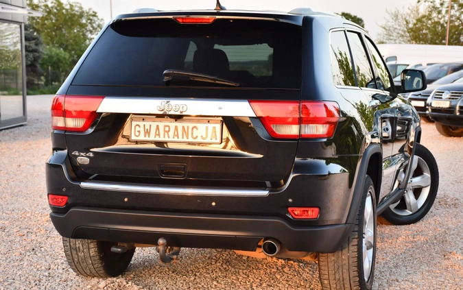 Jeep Grand Cherokee cena 65900 przebieg: 181000, rok produkcji 2011 z Kutno małe 742